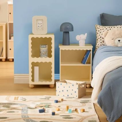 Atmosphera - Børnebordlampe STARRY MUSHROOM 1xE14/25W/230V blå