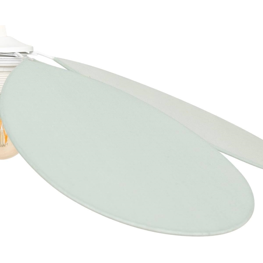 Atmosphera - Børnependel på ledning NAYA 1xE27/40W/230V Ø 72 cm mintgrøn