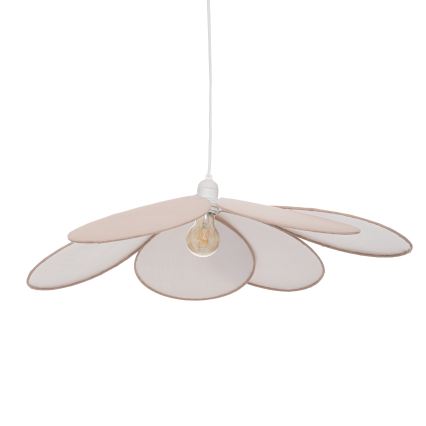 Atmosphera - Børnependel på ledning PETAL 1xE27/40W/230V Ø 64 cm rosa