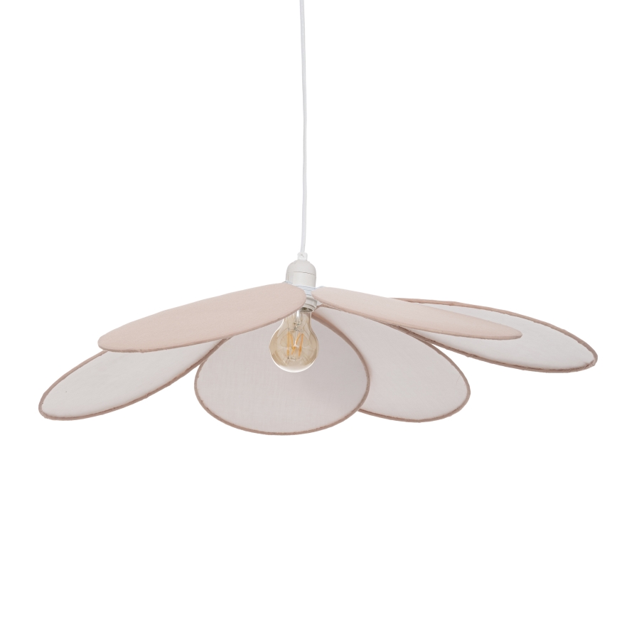 Atmosphera - Børnependel på ledning PETAL 1xE27/40W/230V Ø 64 cm rosa