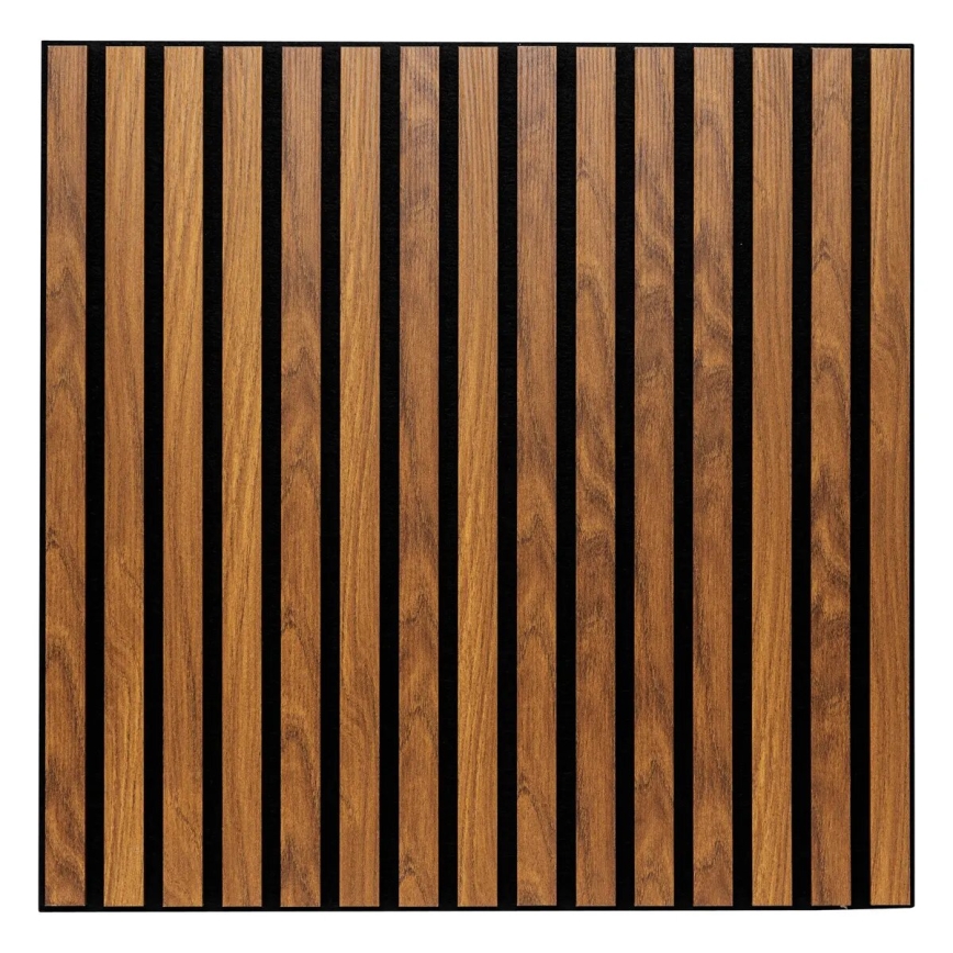 Atmosphera - Dekorativt 3D-vægpanel 60x60 cm brun