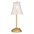Atmosphera - Dæmpbar LED-berøringsbetjent genopladelig bordlampe ANETH LED/3,7V 1800 mAh