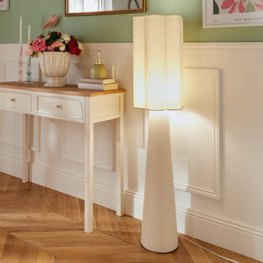 Atmosphera - Gulvlampe BLANCA 2xE27/25W/230V