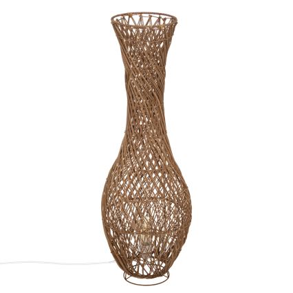 Atmosphera - Gulvlampe ELOISE 1xE27/40W/230V Rattan