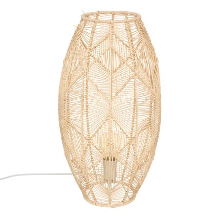 Atmosphera - Gulvlampe KITA 1xE27/40W/230V Rattan