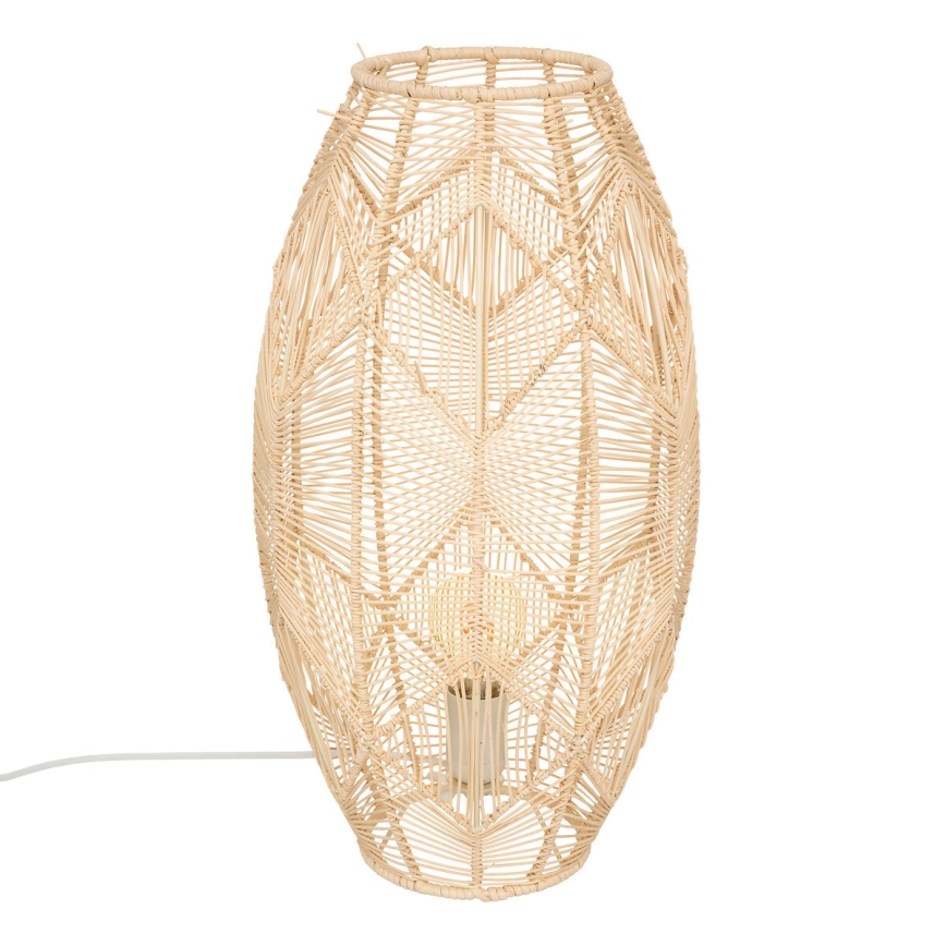 Atmosphera - Gulvlampe KITA 1xE27/40W/230V Rattan