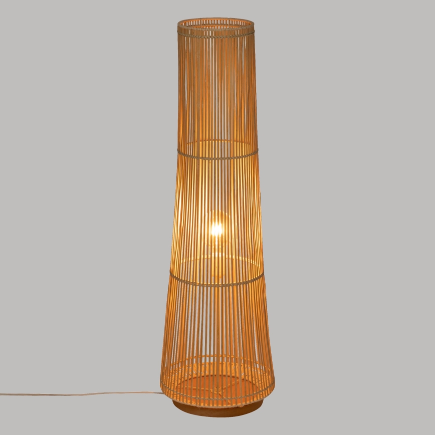 Atmosphera - Gulvlampe MAHE 1xE27/40W/230V bambus