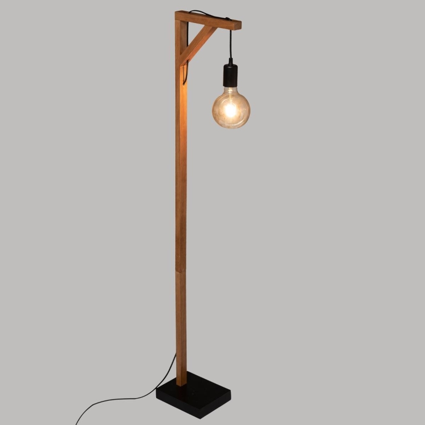 Atmosphera - Gulvlampe WILD 1xE27/25W/230V fyrretræ