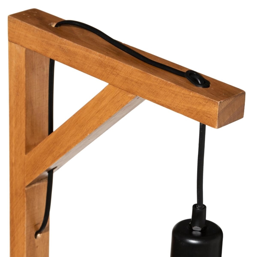 Atmosphera - Gulvlampe WILD 1xE27/25W/230V fyrretræ
