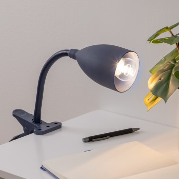 Atmosphera - Lampe med klemme SILY 1xE14/7W/230V blå