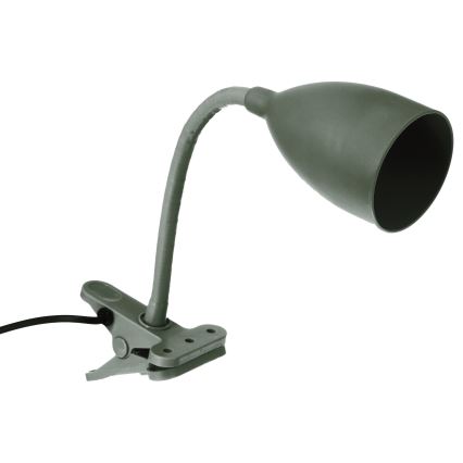 Atmosphera - Lampe med klemme SILY 1xE14/7W/230V grøn