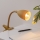 Atmosphera - Lampe med klemme SILY 1xE14/7W/230V guldfarvet