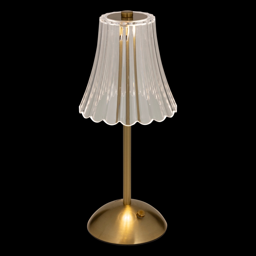 Atmosphera - Dæmpbar LED-berøringsbetjent genopladelig bordlampe ANETH LED/3,7V 1800 mAh