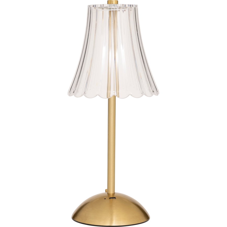 Atmosphera - Dæmpbar LED-berøringsbetjent genopladelig bordlampe ANETH LED/3,7V 1800 mAh