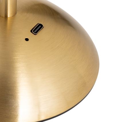 Atmosphera - Dæmpbar LED-berøringsbetjent genopladelig bordlampe ANETH LED/3,7V 1800 mAh