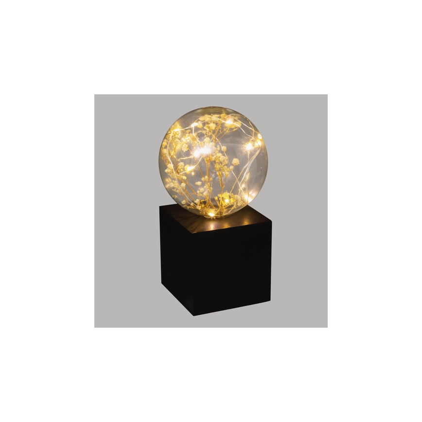 Atmosphera - LED-bordlampe MICRO LED/2xAAA antracit