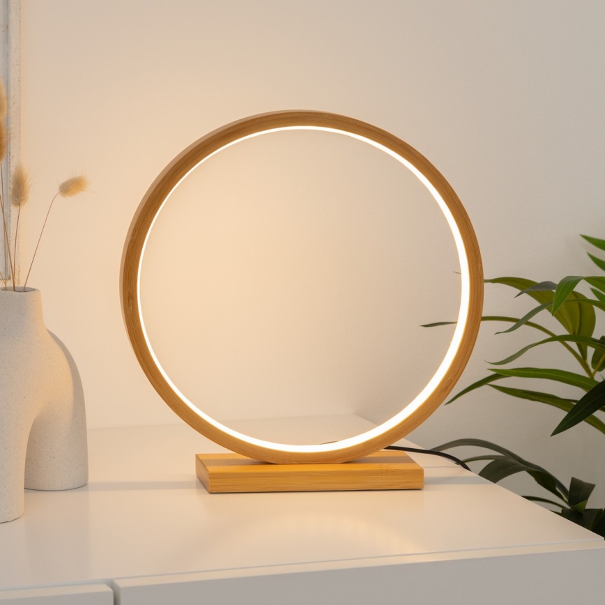 Atmosphera - LED bordlampe STELA LED/2,7W/230V bambus