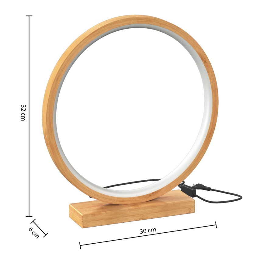 Atmosphera - LED bordlampe STELA LED/2,7W/230V bambus