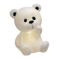Atmosphera - LED børnenatlampe TEDDY LED/3xAA hvid