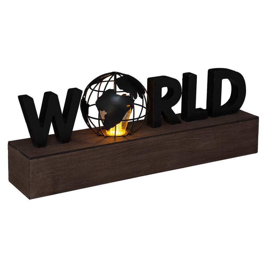 Atmosphera - LED dekoration WORLD LED/2xAAA