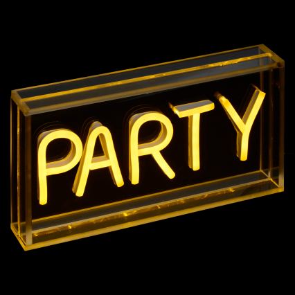 Atmosphera - LED-neon borddekoration PARTY LED/5V