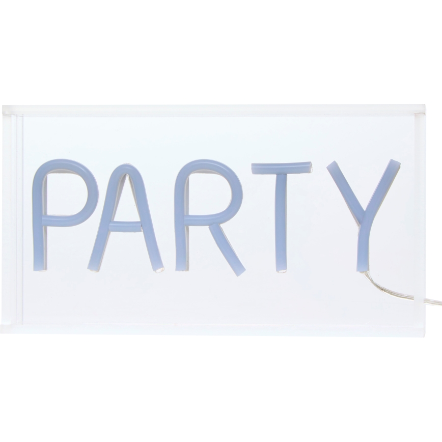 Atmosphera - LED-neon borddekoration PARTY LED/5V