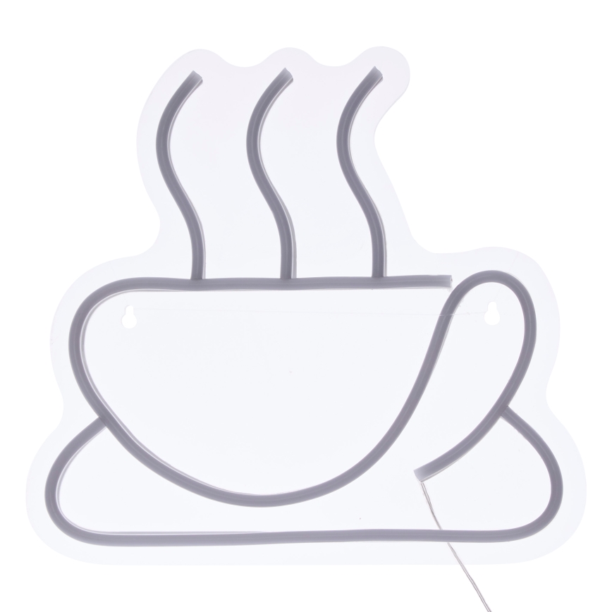 Atmosphera - LED-neon vægdekoration CAFÉ LED/5V