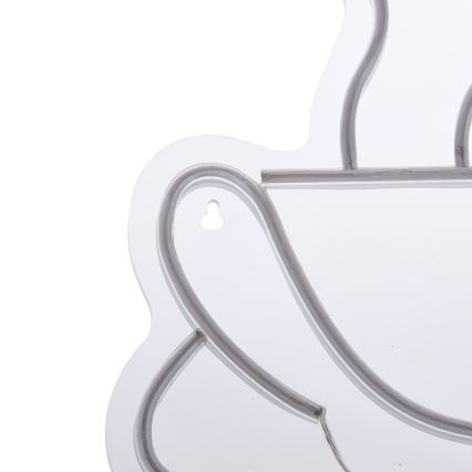 Atmosphera - LED-neon vægdekoration CAFÉ LED/5V