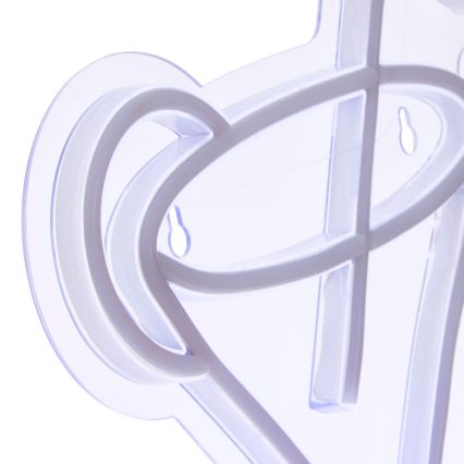 Atmosphera - LED-neon vægdekoration COCTAIL LED/5V