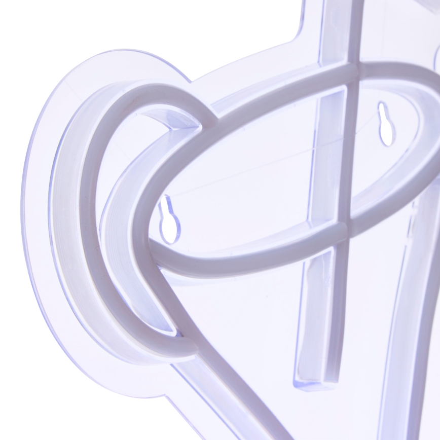 Atmosphera - LED-neon vægdekoration COCTAIL LED/5V