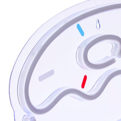 Atmosphera - LED-neon vægdekoration DONUT LED/5V