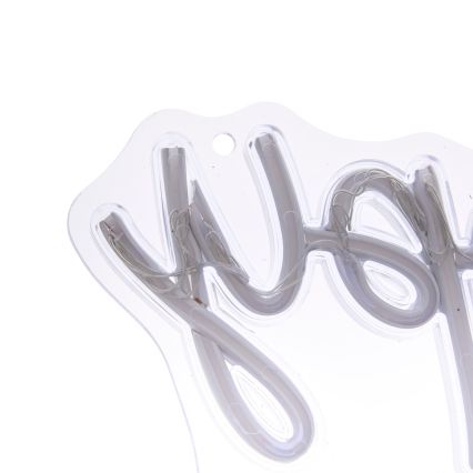 Atmosphera - LED-neon vægdekoration HAPPY BIRTHDAY LED/5V