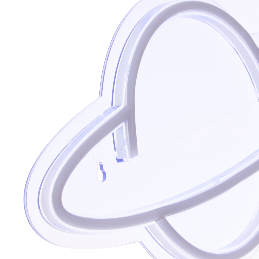 Atmosphera - LED neon-vægdekoration PLANET LED/5V