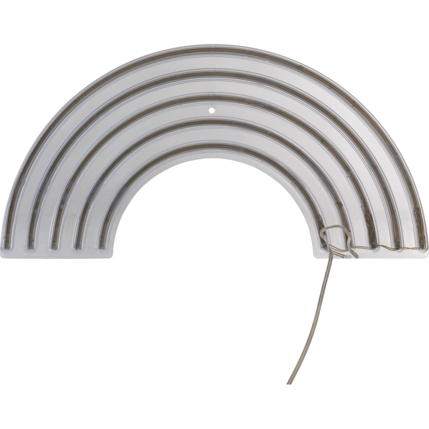 Atmosphera - LED neon-vægdekoration RAINBOW LED/5V