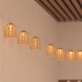 Atmosphera - LED solcelledrevet lyskæde AIA 10 x LED 3,35 m IP44 varm hvid 1500 mAh