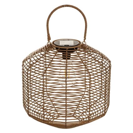 Atmosphera - LED solcellelampe CUBA LED/1,2V IP44 Rattan