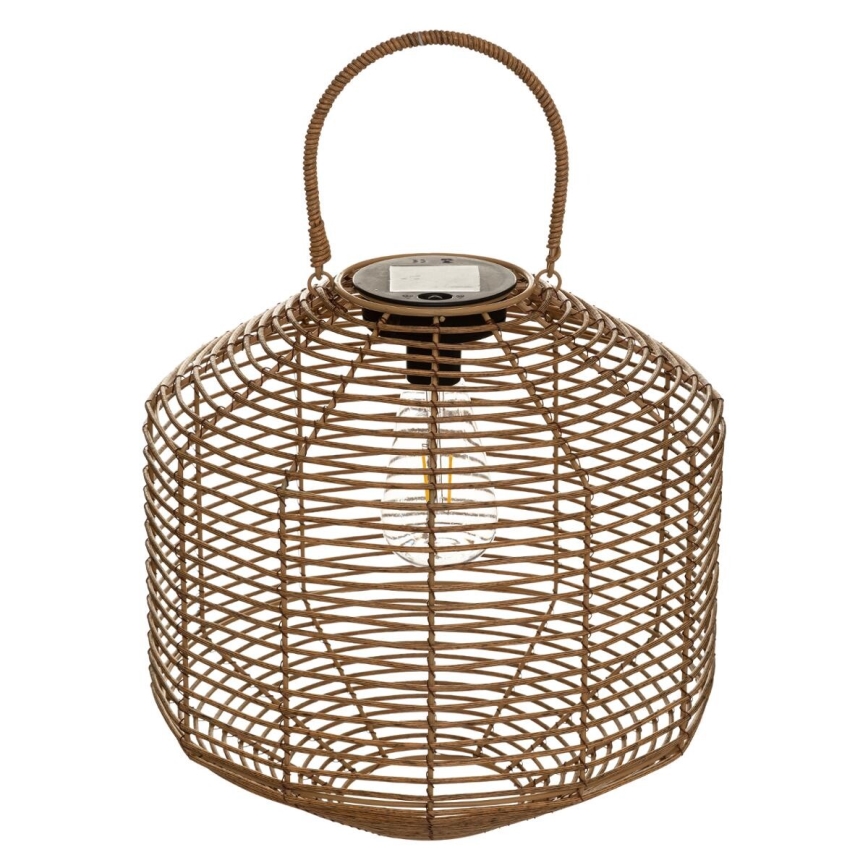 Atmosphera - LED solcellelampe CUBA LED/1,2V IP44 Rattan