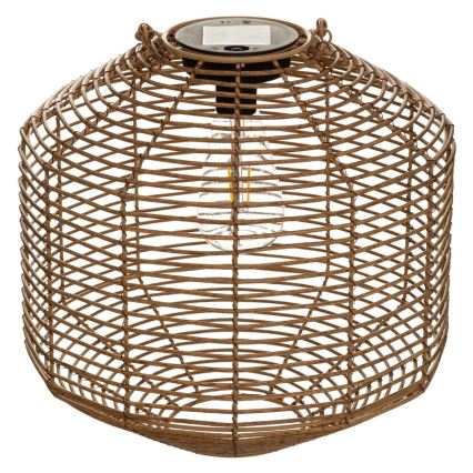 Atmosphera - LED solcellelampe CUBA LED/1,2V IP44 Rattan