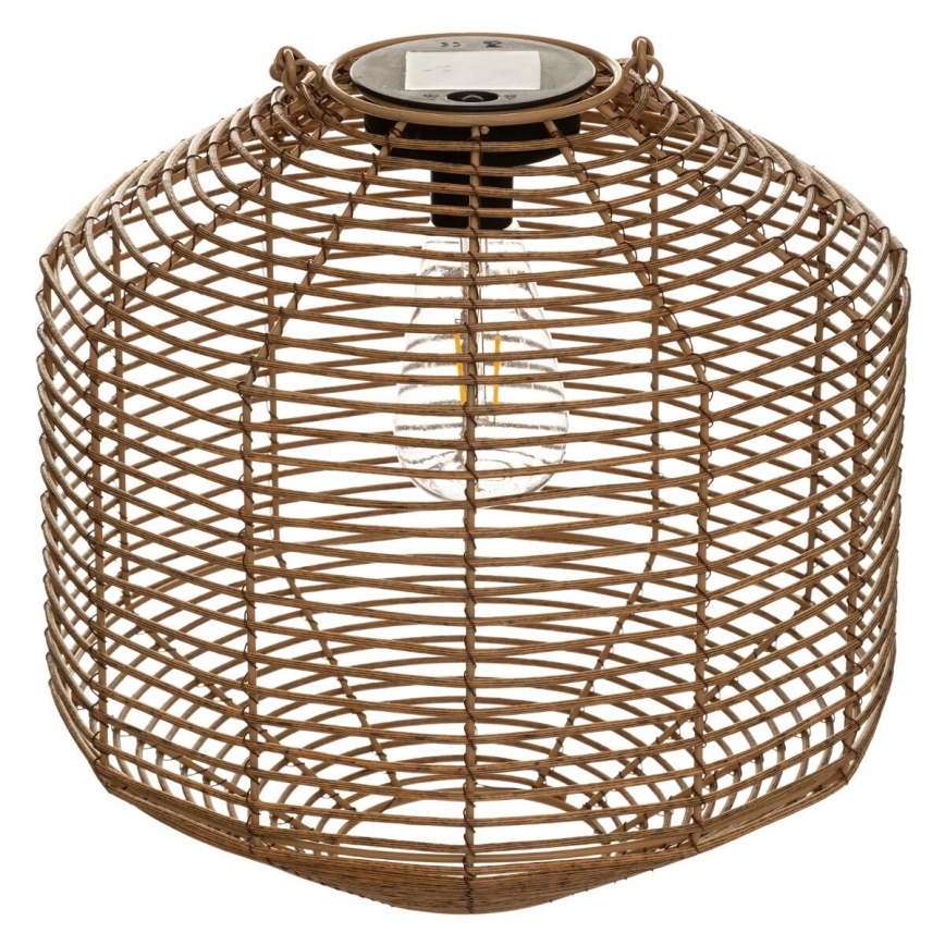 Atmosphera - LED solcellelampe CUBA LED/1,2V IP44 Rattan