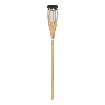 Atmosphera - LED solcellelampe MACEO LED/1,2V IP44 bambus