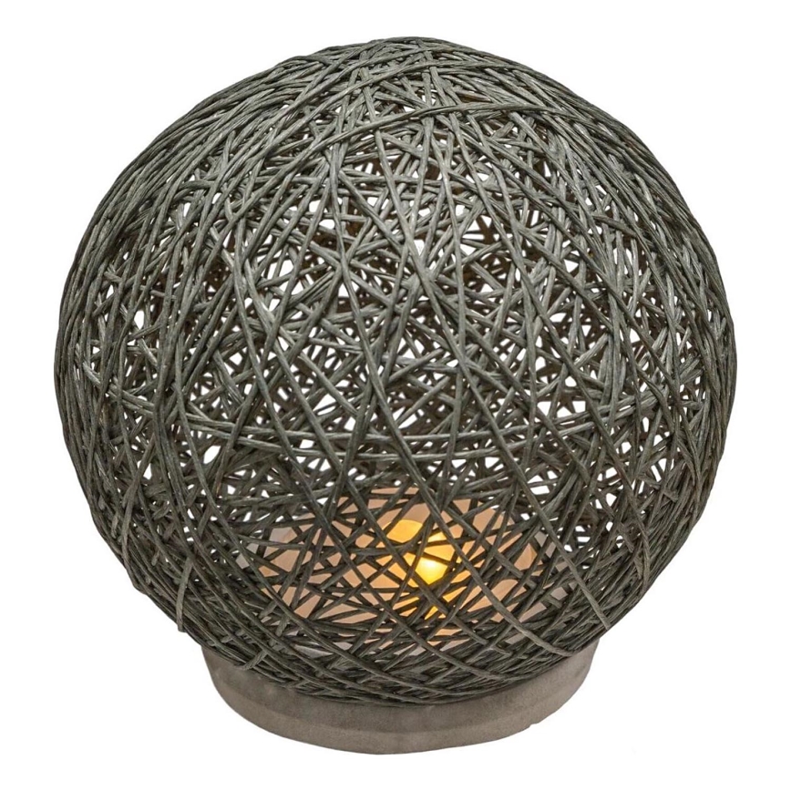 Atmosphera - LED udendørslampe HADY LED/3xAA 19,5 cm IP44