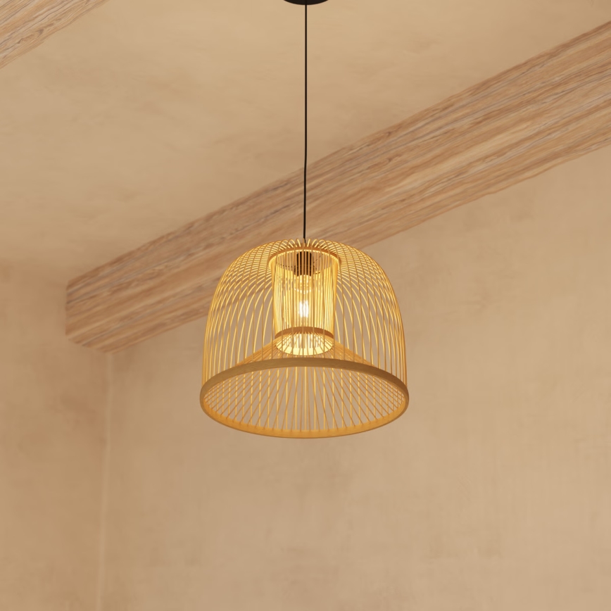 Atmosphera - Pendel AMY 1xE27/40W/230V bambus