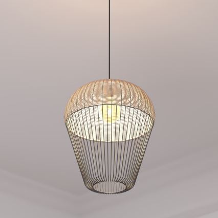 Atmosphera - Pendel ANEA 1xE27/40W/230V Rattan