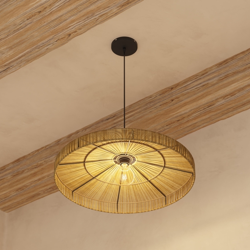 Atmosphera - Pendel BELLAMY 1xE27/40W/230V jute