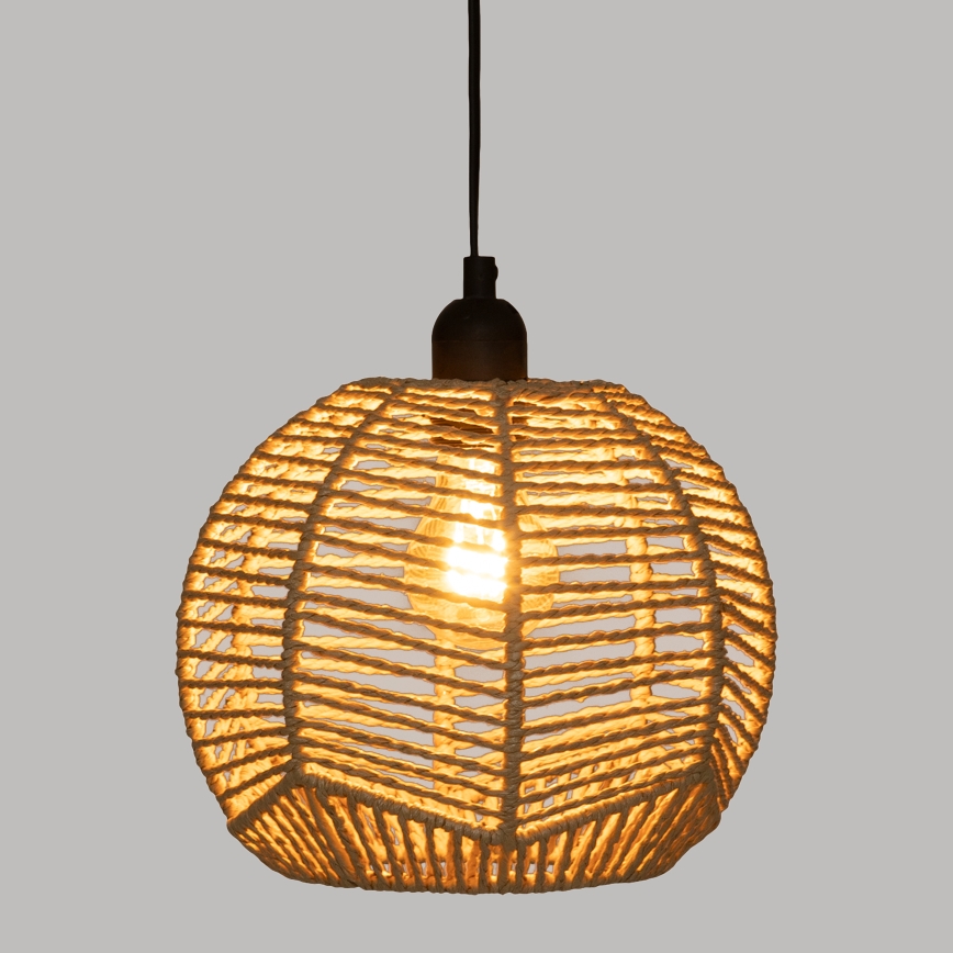 Atmosphera - Pendel CAREN 1xE27/40W/230V jute