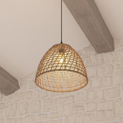 Atmosphera - Pendel JADA 1xE27/40W/230V Rattan