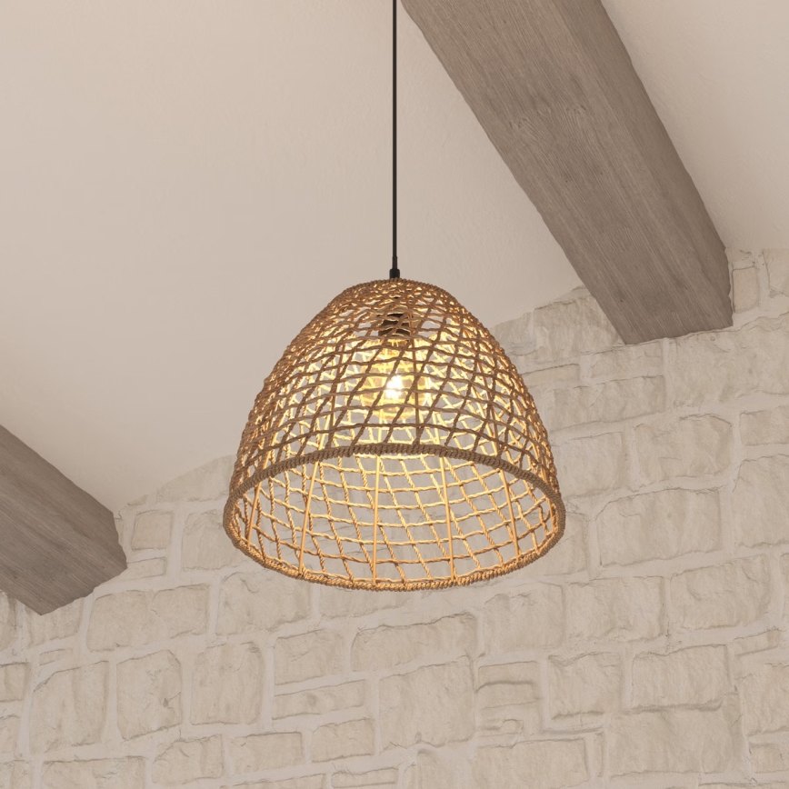 Atmosphera - Pendel JADA 1xE27/40W/230V Rattan