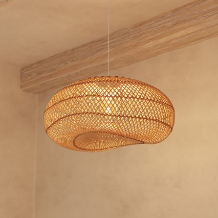 Atmosphera - Pendel JENY 1xE27/40W/230V Rattan