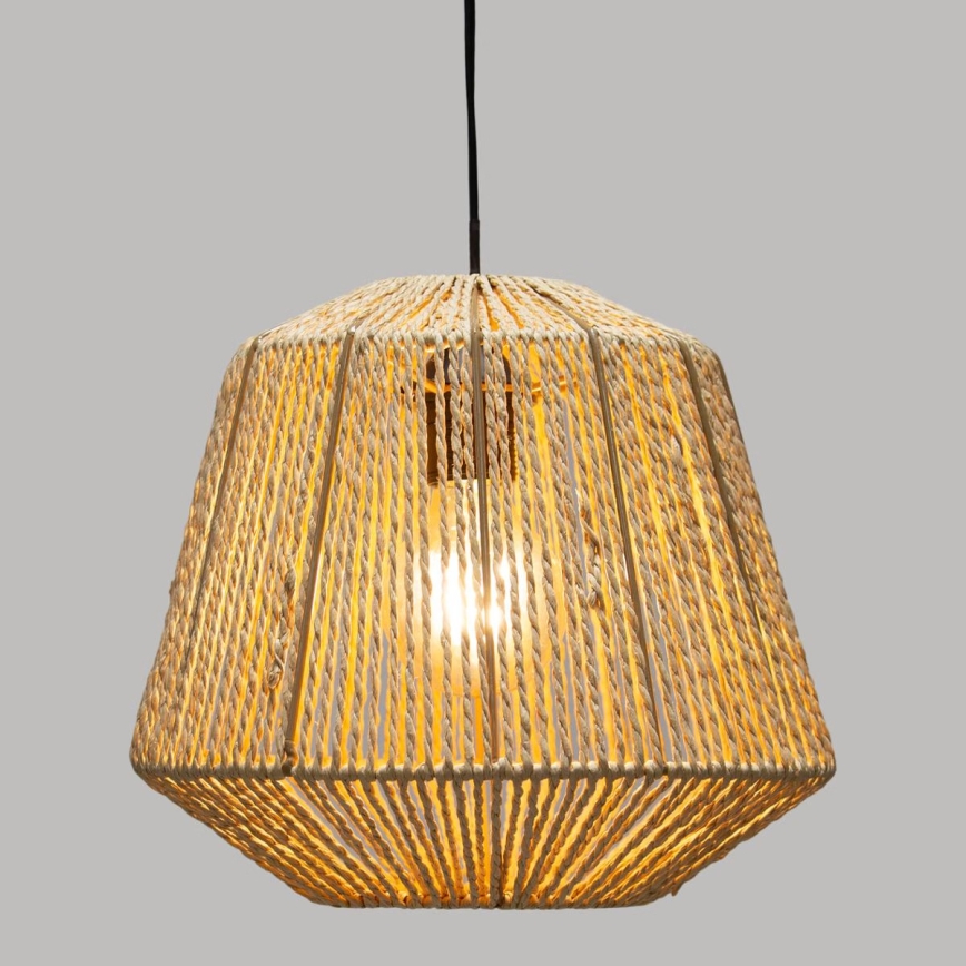 Atmosphera - Pendel JILY 1xE27/40W/230V jute beige