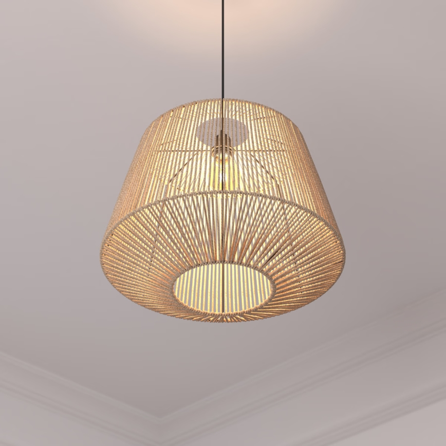 Atmosphera - Pendel JILY 1xE27/40W/230V jute